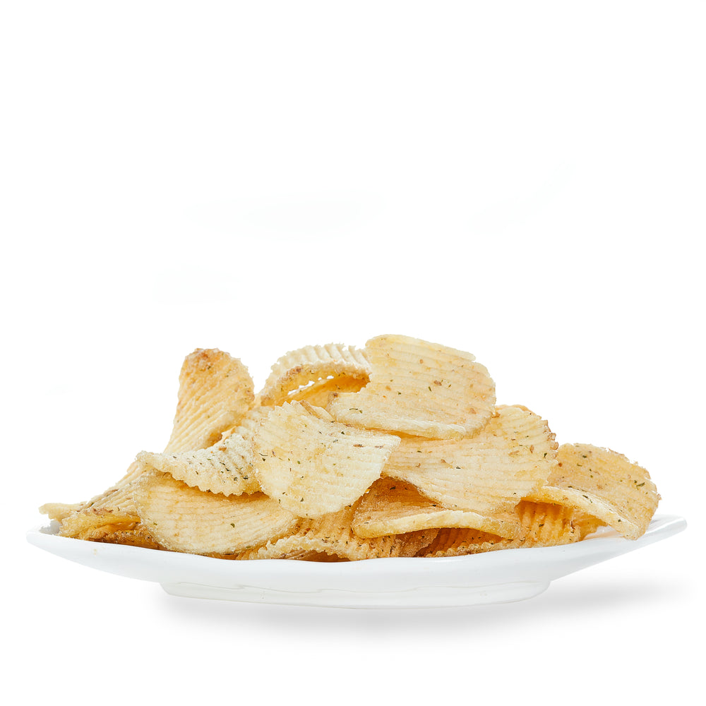 CREAM AND ONION CHIPS 250GMS